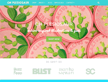 Tablet Screenshot of ohplesiosaur.com